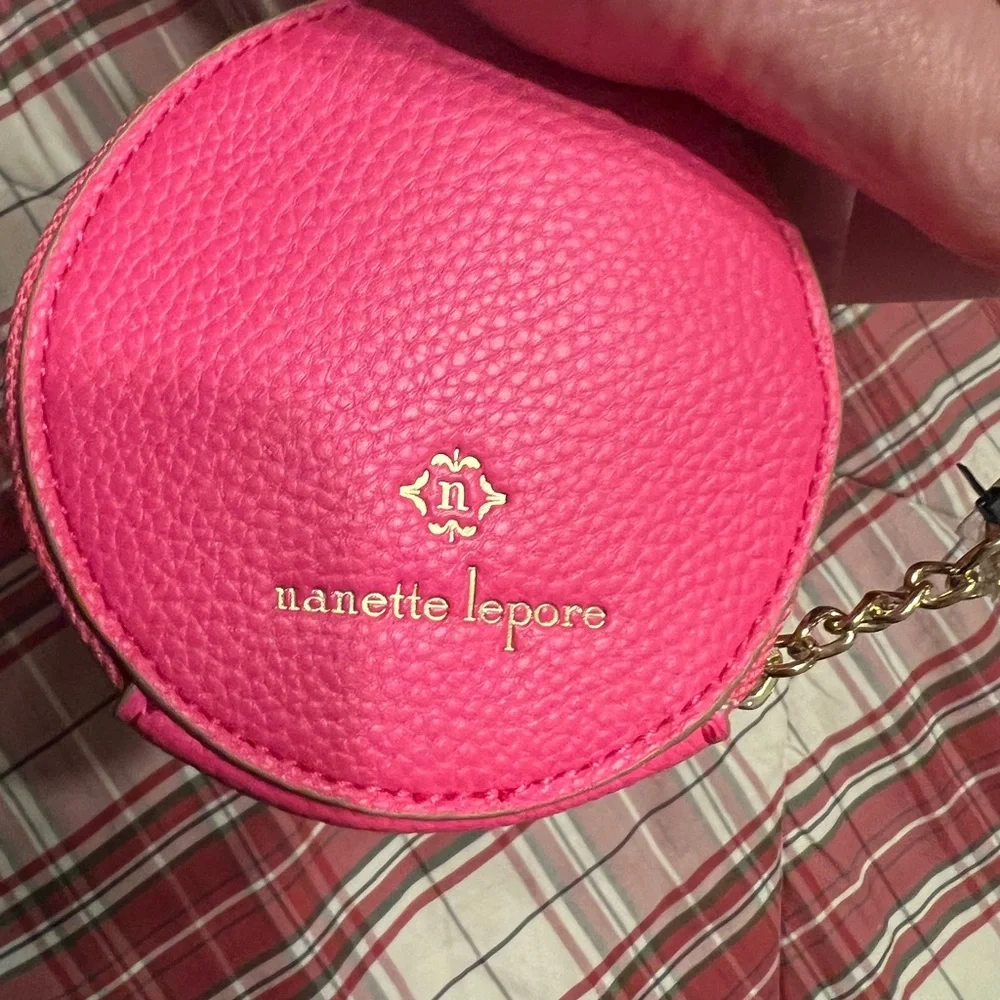 NWT-Nanette Lepore 3 Piece Set-Tote, Dome Crossbody & Coin Purse - Picture 11 of 13